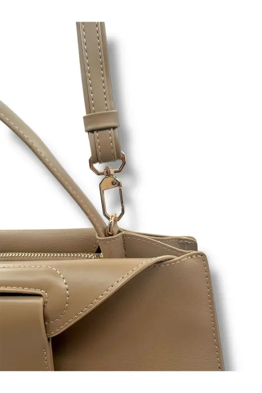 WOMEN SHOULDER BAG 100210260-MINK - 4