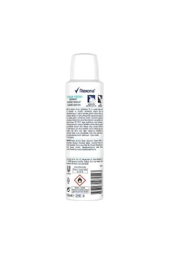 Women Spray Deodorant Ocean Fresh 0% Aluminum 48 Hours Anti-perspirant Protection 150 Ml X3 - 8