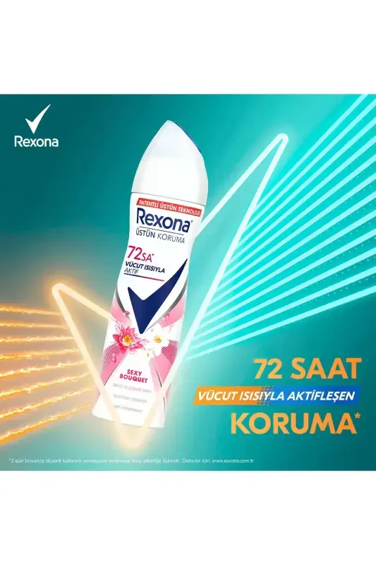 Women Spray Deodorant Sexy Bouquet 150 ml X3 - 3