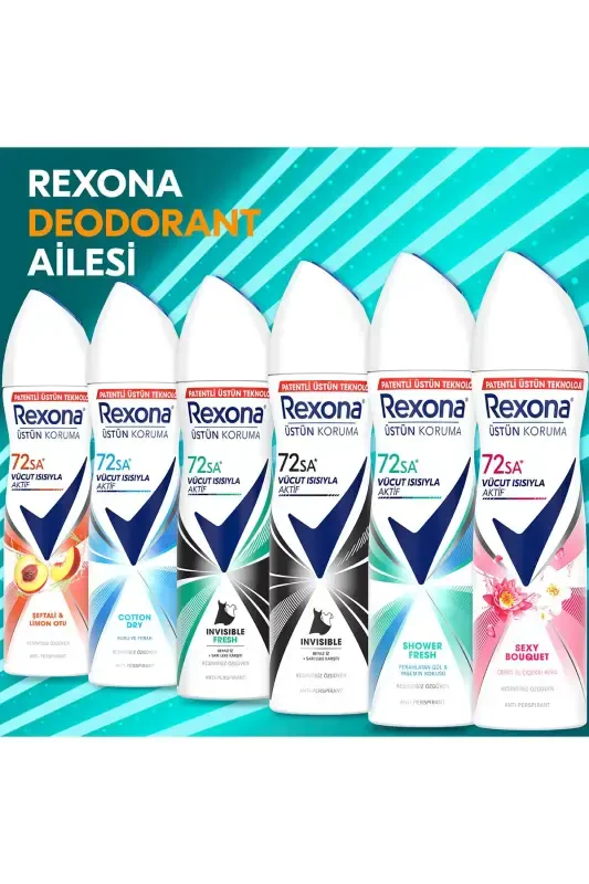 Women Spray Deodorant Sexy Bouquet 150 ml X3 - 7