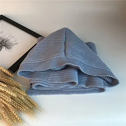 Women Winter 3 in 1 Hooded Hat Scarf Wrap Shawl Crochet Knit Pullover Neckwarmer - 6
