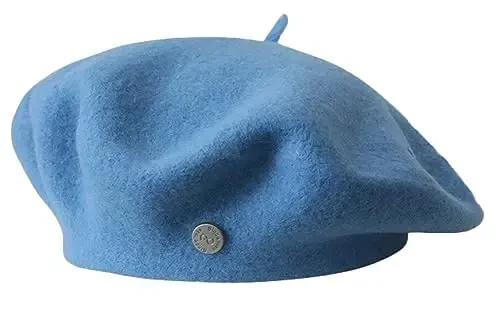 Women Wool Beret Hat Classic French Wool Hat Artist Beret Cap Winter Solid Color French Beanie Cap Hat Vintage Berets 