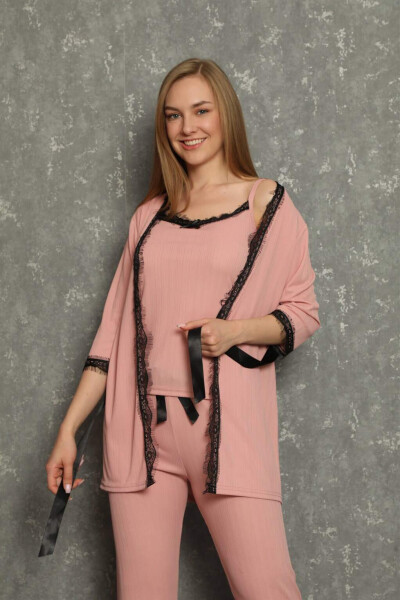 Women's 3-Piece Nightgown Pajama Set 20598 - 2