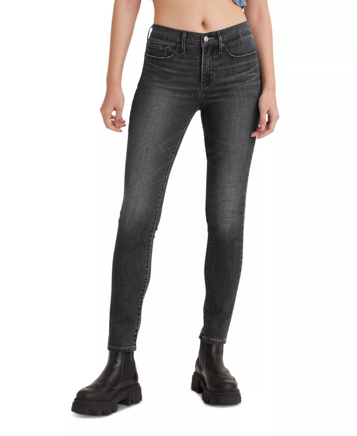 Women's 311 Mid Rise Shaping Skinny Jeans Bloom Black - 5