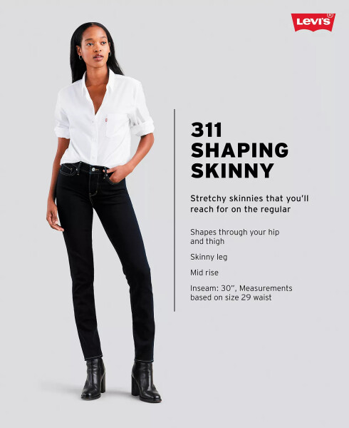 Women's 311 Mid Rise Shaping Skinny Jeans Rare Form - 8