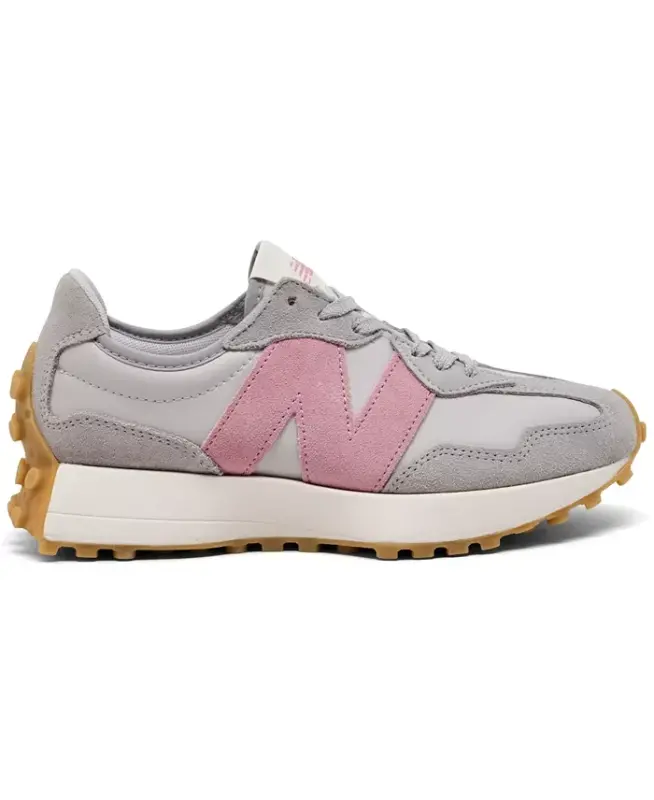 Women's 327 Casual Sneakers from Finish Line - Raincloud, Pink - 2