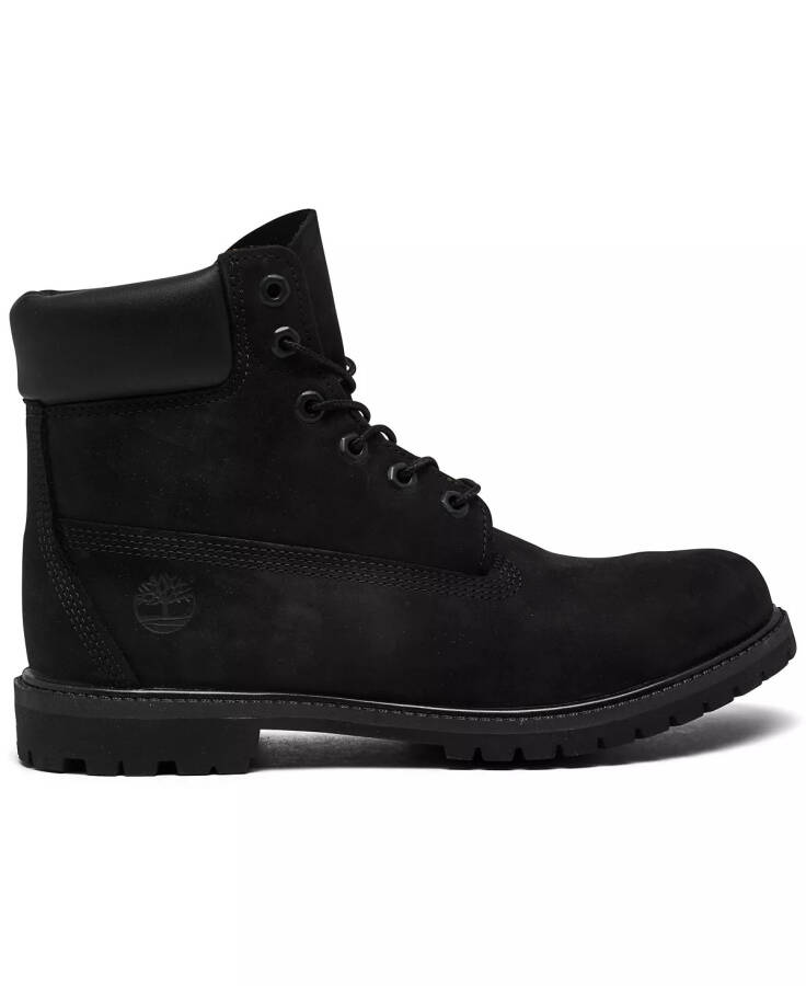 Women's 6 Inch Premium Waterproof Boots from Finish Line Black Nubuck - 6