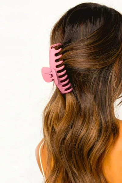 Women's 6-Piece Colorful XL Hair Clip Set (COLORFUL CLIP HAIR CLIP 11 CM) - MIOART (1)