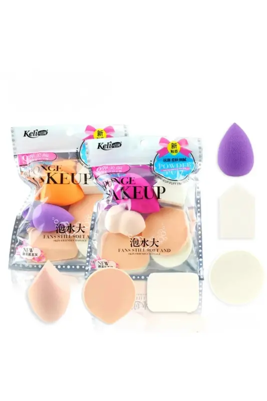 Women's 6 Piece Makeup Sponge - 4