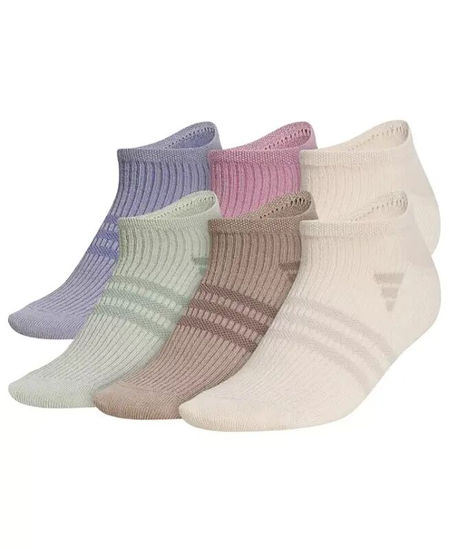 Women's 6-Pk. Superlite 3.0 No Show Socks - Medium Gray - adidas
