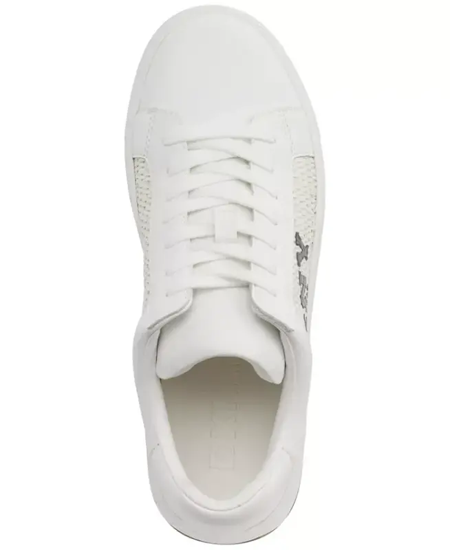 Women's Abeni Arch Raffia Logo Low-Top Sneakers - 4