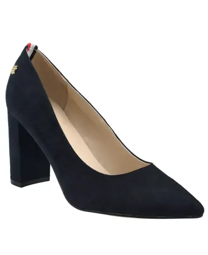 Women's Abilene High Heel Pumps - Dark Blue 