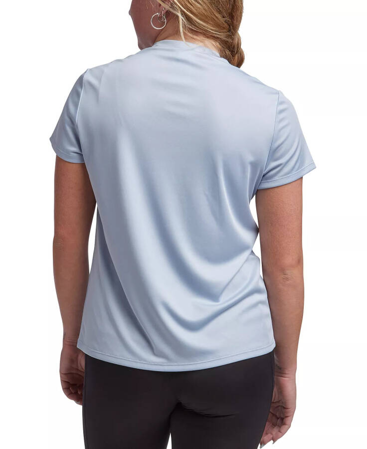 Women's Active Identity Performance Logo Tech T-Shirt Pale Blue - 2