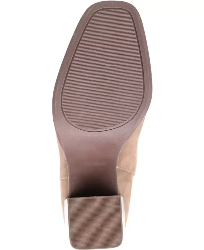 Women's Adalia Knit Block Heel Booties-Snake - 9