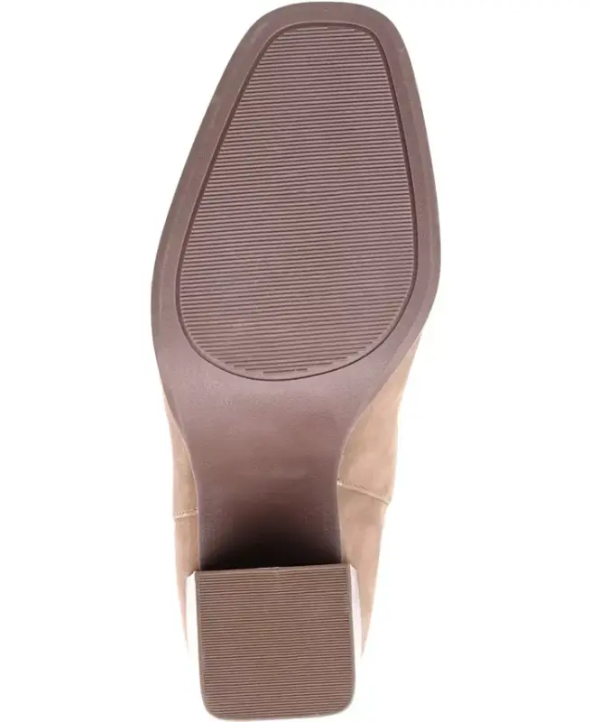 Women's Adalia Knit Block Heel Booties-Snake - 9