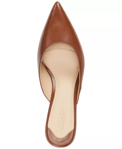 Women's Adrienne Mule Pumps Deep Saddle Tan - 4