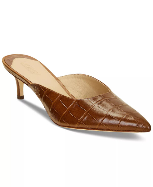 Women's Adrienne Mule Pumps Tobacco - 1