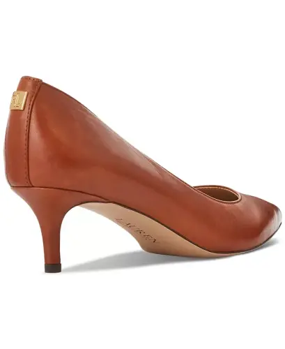 Women's Adrienne Pointed-Toe Pumps - Lauren Tan Leather - 3