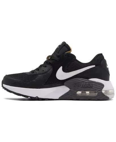Women's Air Max Excee Casual Sneakers from Finish Line - Black, White, Dark Gray - 3