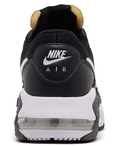 Women's Air Max Excee Casual Sneakers from Finish Line - Black, White, Dark Gray - 4