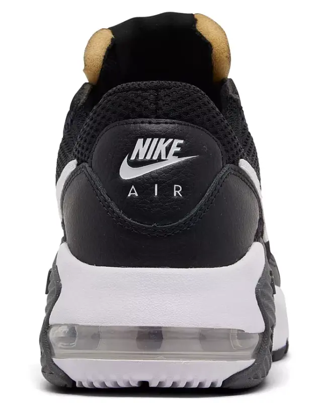Women's Air Max Excee Casual Sneakers from Finish Line - Black, White, Dark Gray - 4