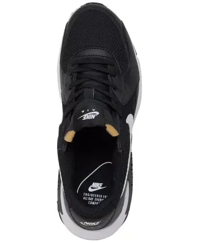 Women's Air Max Excee Casual Sneakers from Finish Line - Black, White, Dark Gray - 5