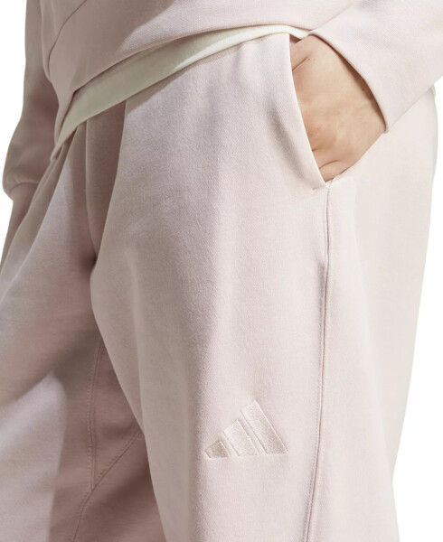 Women's All SZN Relaxed-Fit Fleece Sweatpants Sandy Pink - 3