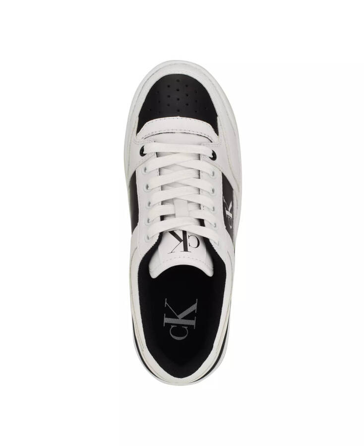 Women's Alondra Casual Lace-Up Sneakers-Black/White - 4
