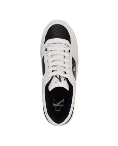 Women's Alondra Casual Lace-Up Sneakers-Black/White - 4