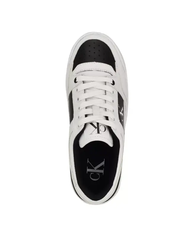 Women's Alondra Casual Lace-Up Sneakers-Black/White - 4