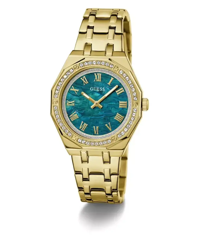 Women's Analog Gold Stainless Steel Watch 36mm-Gold - GUESS