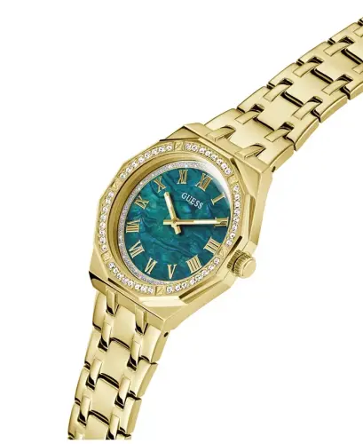 Women's Analog Gold Stainless Steel Watch 36mm-Gold - GUESS (1)