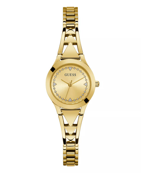 Women's Analog Gold-Tone Stainless Steel Watch 26mm Gold-Tone - 1