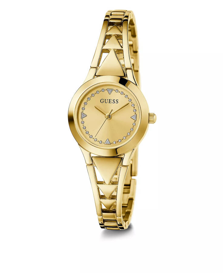 Women's Analog Gold-Tone Stainless Steel Watch 26mm Gold-Tone - 5