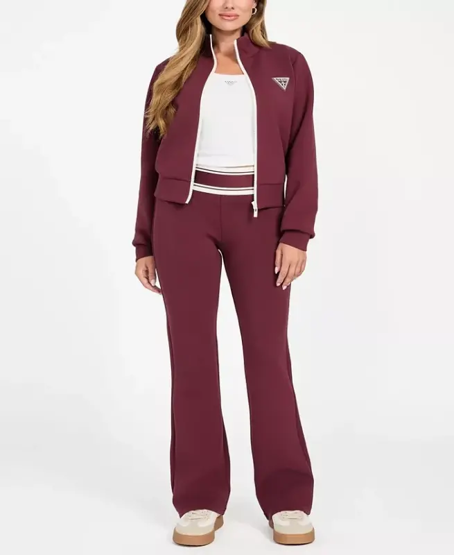 Women's Ann Flared Leggings - Grape Violet - 3