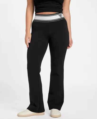 Women's Ann Flared Leggings - Jet Black - 1