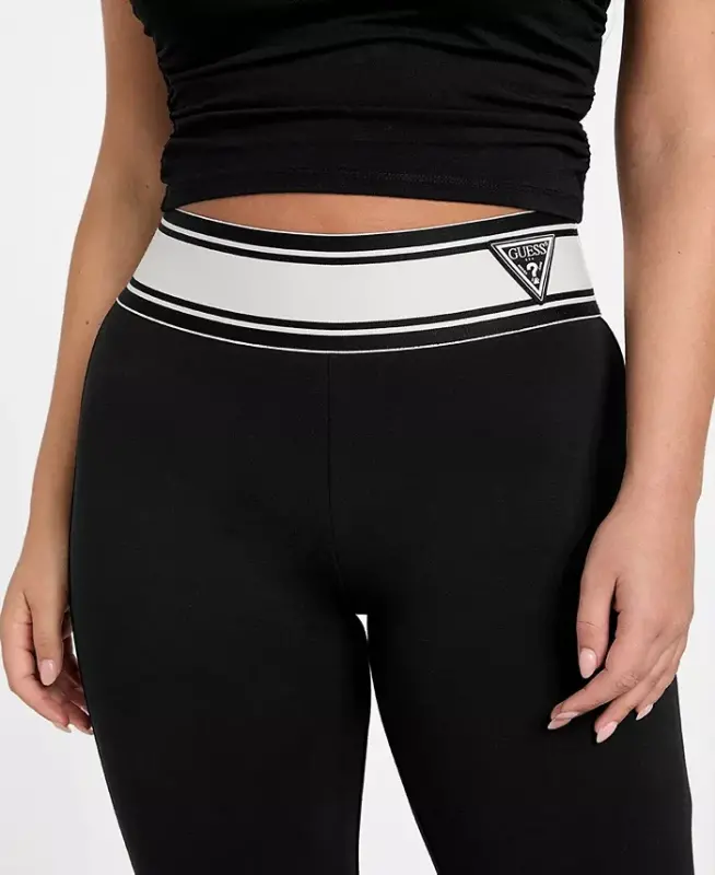 Women's Ann Flared Leggings - Jet Black - 3