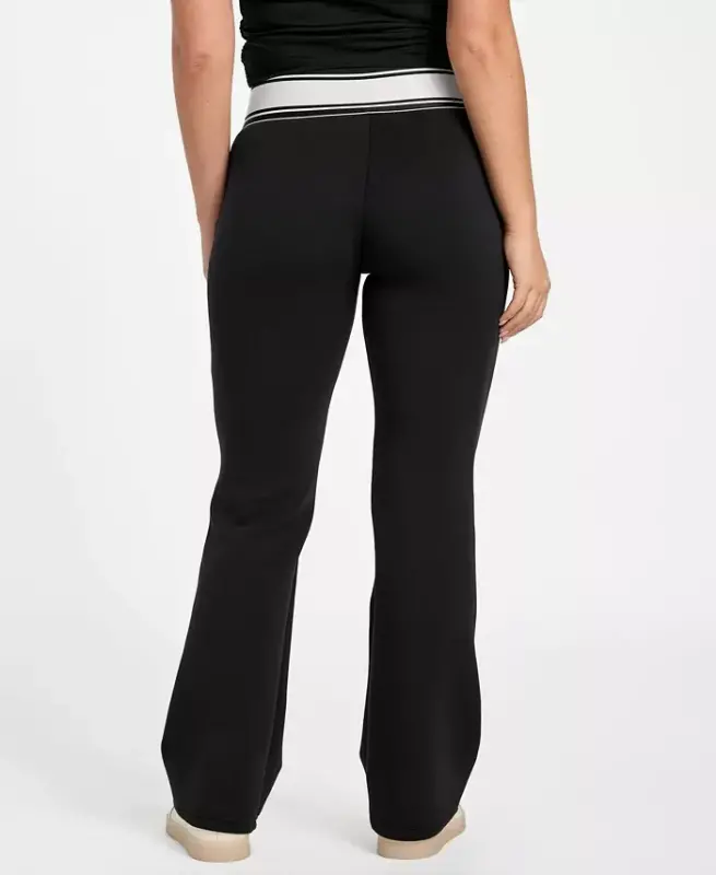 Women's Ann Flared Leggings - Jet Black - 4