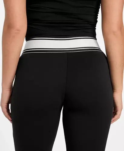 Women's Ann Flared Leggings - Jet Black - 5