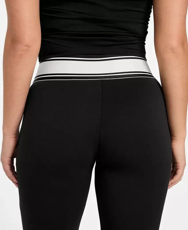 Women's Ann Flared Leggings - Jet Black - 5