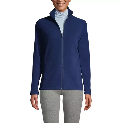 Women's Anyweather Fleece Full Zip Jacket-Deep sea navy 