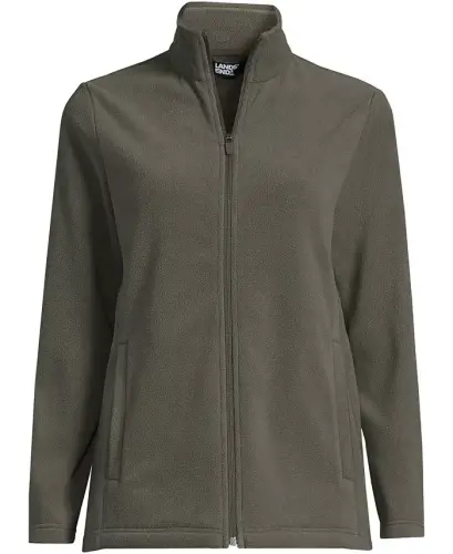 Women's Anyweather Fleece Full Zip Jacket - Forest moss green 