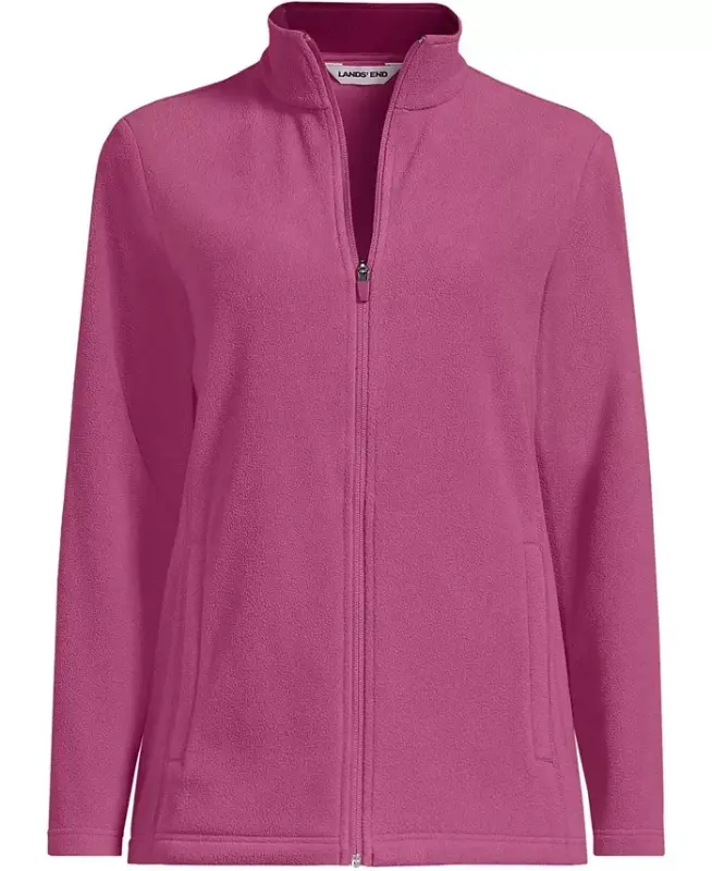 Women's Anyweather Fleece Full Zip Jacket - Light raspberry/burgundy - 1