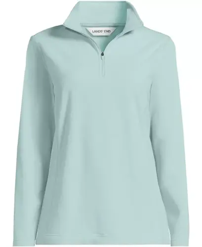 Women's Anyweather Fleece Quarter Zip Pullover - Light camel/rich ginger brown - 7