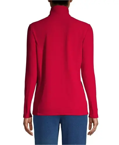 Women's Anyweather Fleece Quarter Zip Pullover-Rich red - 3