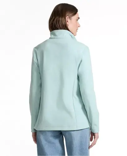 Women's Anyweather Fleece Quarter Zip Pullover - Sea salt pink - 6