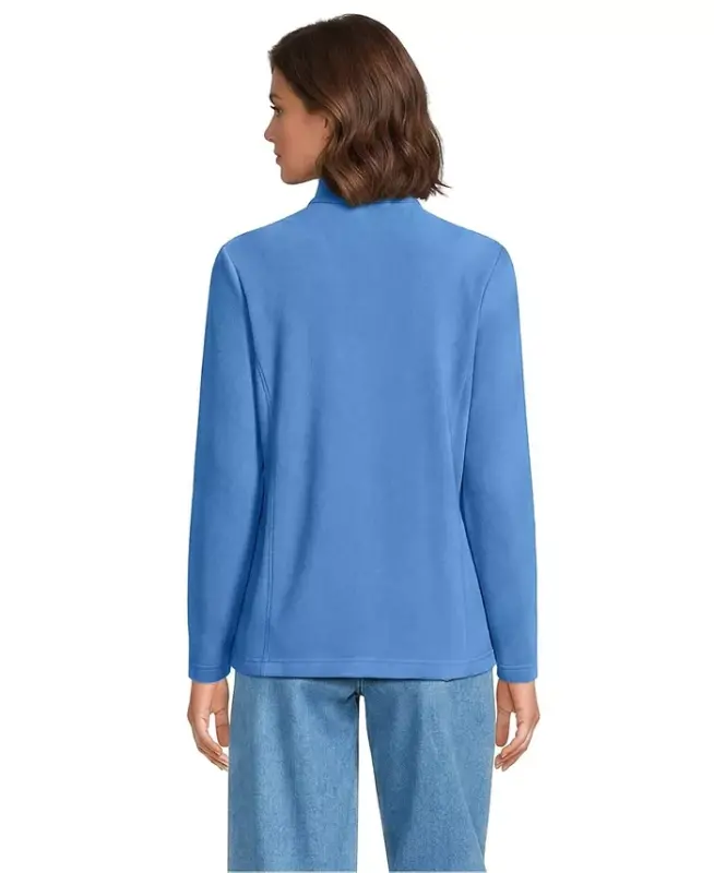 Women's Anyweather Fleece Quarter Zip Pullover - Sea salt pink - 16