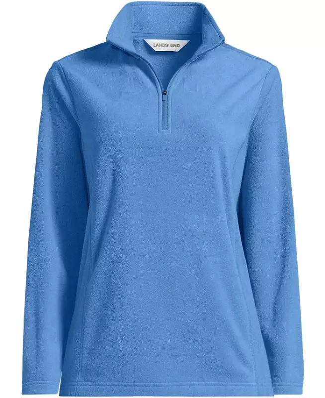 Women's Anyweather Fleece Quarter Zip Pullover - Soft apple green - 14