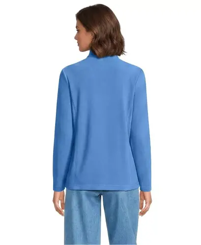 Women's Anyweather Fleece Quarter Zip Pullover - Soft apple green - 16