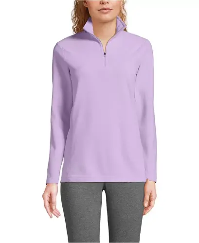 Women's Anyweather Fleece Quarter Zip Pullover - Whisper lilac - 1